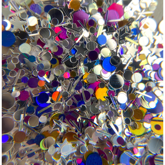 Микс паеток Рождественский №09 цветной, изображение 2