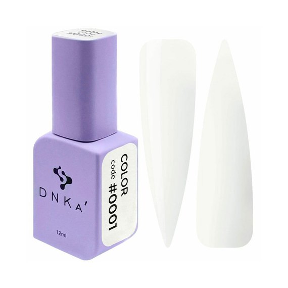 Гель-лак для ногтей DNKA Color №001, 12 мл
