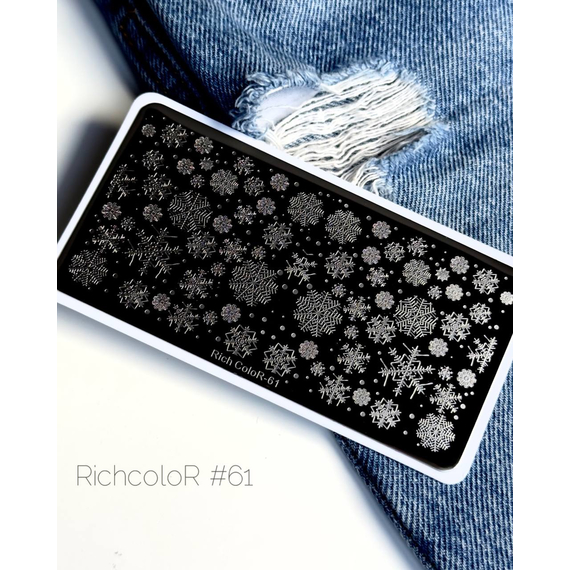 Пластина для стемпінгу RichColor №061