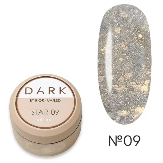 Гель DARK Star gel polish 09, 5 г