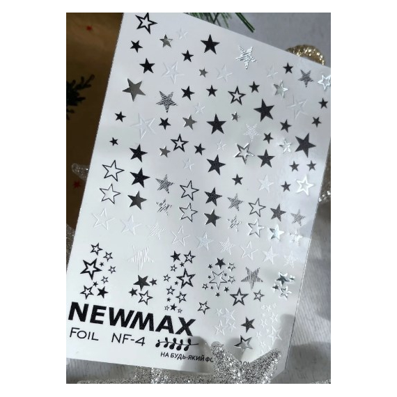 Слайдер дизайн Foil NF 4 срібло