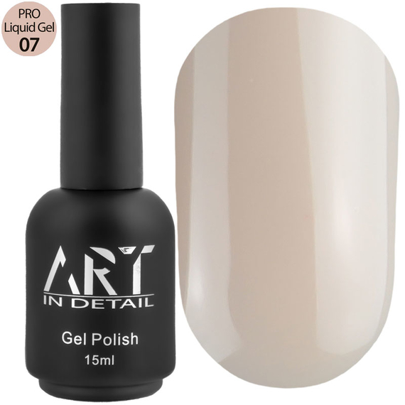 Гель ART Pro Liquid Builder Gel №07 кремовый, 15 мл