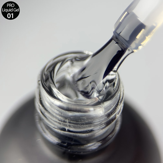 Гель ART Pro Liquid Builder Gel №01 прозрачный 15 мл, изображение 3