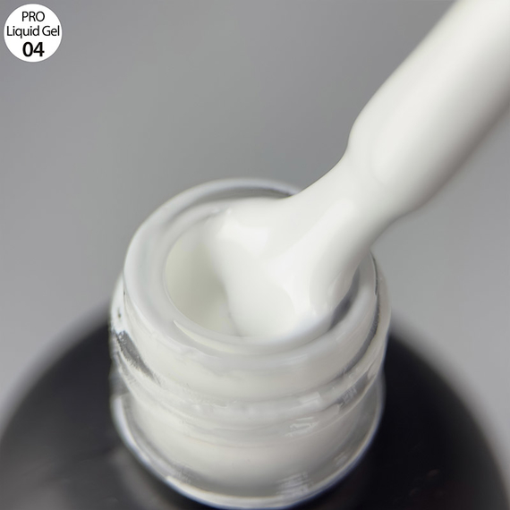 Гель ART Pro Liquid Builder Gel №04 белый, 15 мл, изображение 3