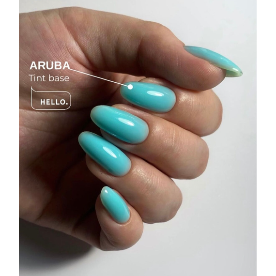 Оттеночная база HEYLOVE Tint base ARUBA бирюзовая, 15 мл, изображение 3