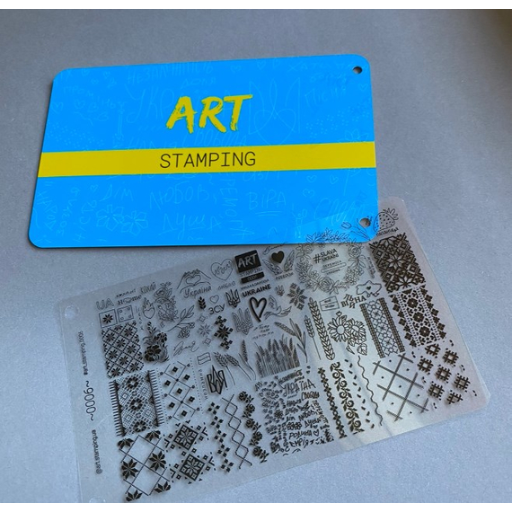 Пластина для стемпінгу Art Stamping 006, зображення 4