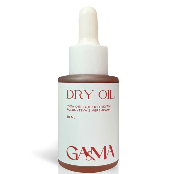 Масло сухое для кутикулы GaMa Dry Oil Клубника со сливками, 30 мл