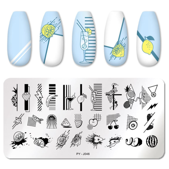 Пластина для стемпинга PY-J046