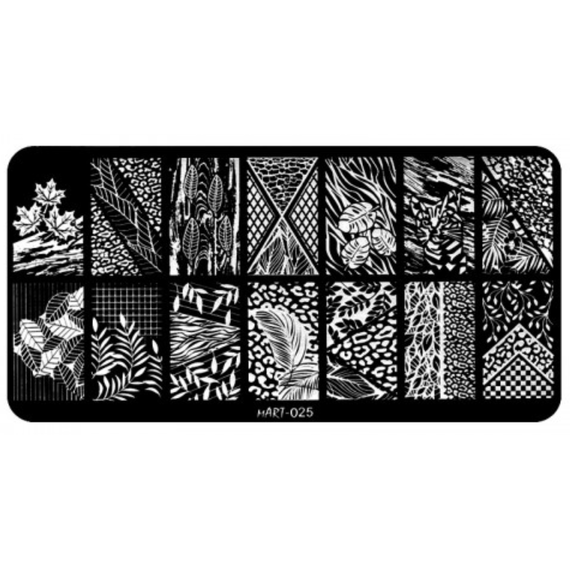 Stamping plate MART 025