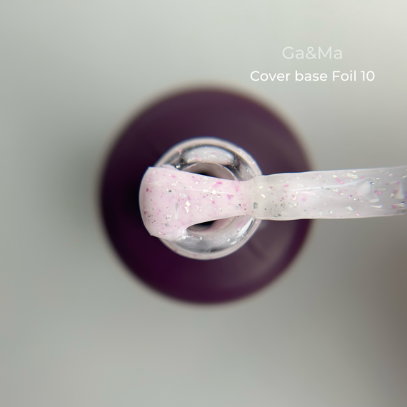 Camouflage base GaMa Cover base Foil No. 10, lavender with potal, 15 ml, Color: Lavender, 5 image