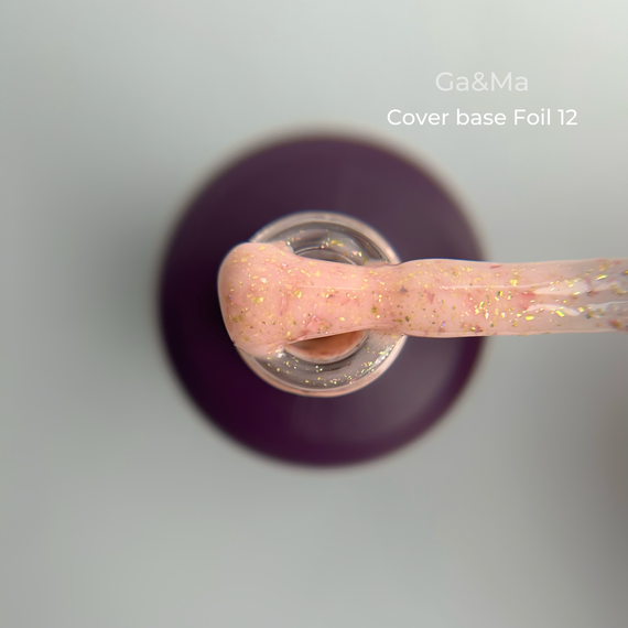 Camouflage base GaMa Cover base Foil No. 12, pink-beige with potal, 15 ml, Color: Beige, 5 image