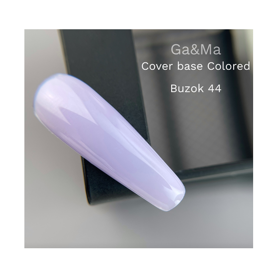 База цветная GaMa Cover base Colored №44 Сирень, сиреневая, 15 мл, Цвет: Сиреневый, изображение 2