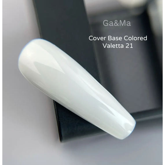 База цветная GaMa Cover base Colored №21 Valetta, светло-серая, 15 мл, Цвет: Светло-серый, изображение 2
