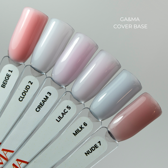 База камуфлююча GaMa Cover base №06 Milk, молочна, 15 мл, Колір: Молочний, зображення 2