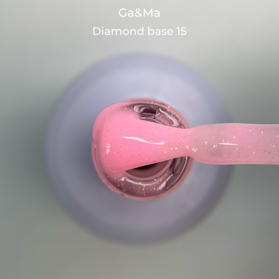 База камуфлююча GaMa Cover base Diamond №15, яскраво-рожева, 15 мл, Колір: Рожевий, зображення 5