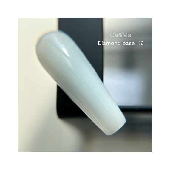 База камуфлююча GaMa Cover base Diamond №16, молочна, 15 мл, Колір: Молочний, зображення 2