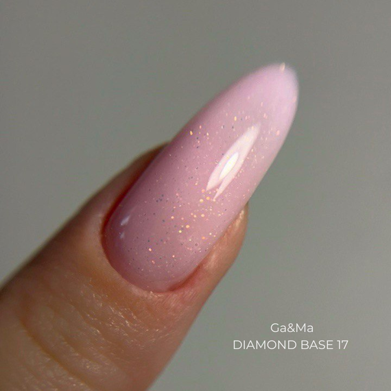 База камуфлююча GaMa Cover base Diamond №17, рожева, 15 мл, Колір: Рожевий, зображення 4