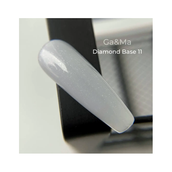 База камуфлирующая GaMa Cover base Diamond №11, серая, 15 мл, Цвет: Серый, изображение 2