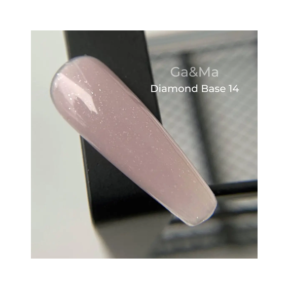 Camouflage base GaMa Cover base Diamond No. 14, dusty pink, 15 ml, Color: Pink, 2 image
