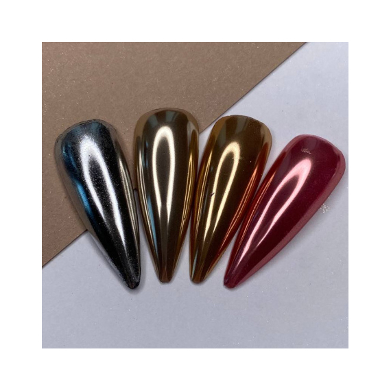 Втирка DARK №03 золото, 0,5г, Цвет: Золотой, изображение 2