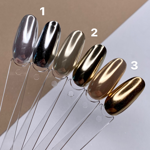 Втирка DARK №03 золото, 0,5г, Цвет: Золотой, изображение 3