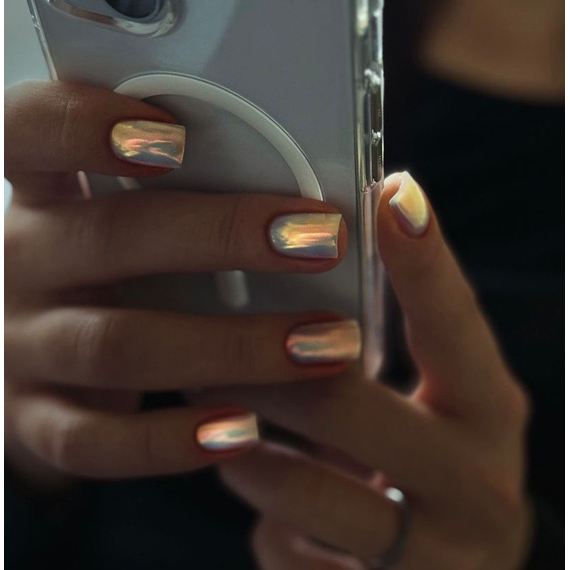 Втирка DARK №10 синий перелив, 0,5 г, Цвет: Синий, изображение 3