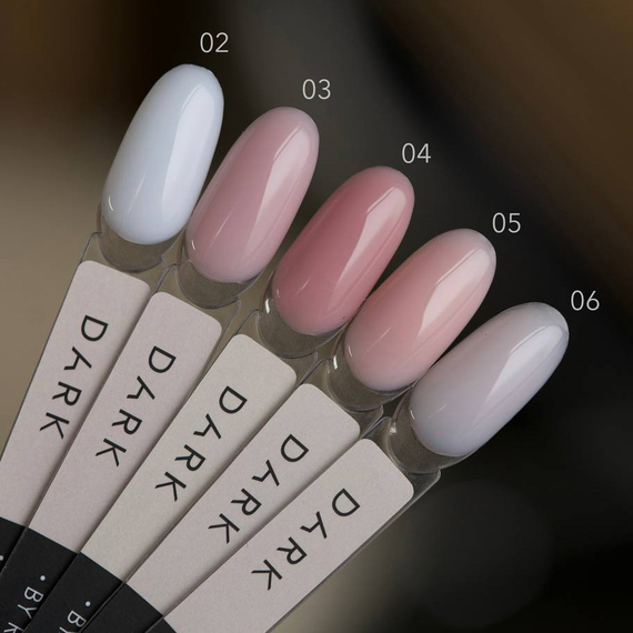 Гель для нігтів DARK Smart Builder gel №06, ніжний персиковий, 22 мл, Колір: Персиковий, зображення 3