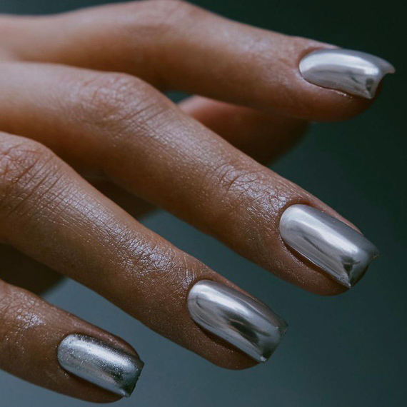 Komilfo Mirror Powder №001 серебро, 0,5г, изображение 2