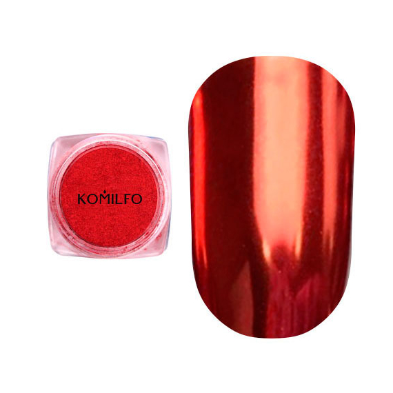 Komilfo Mirror Powder №006 красный, 0,5 г