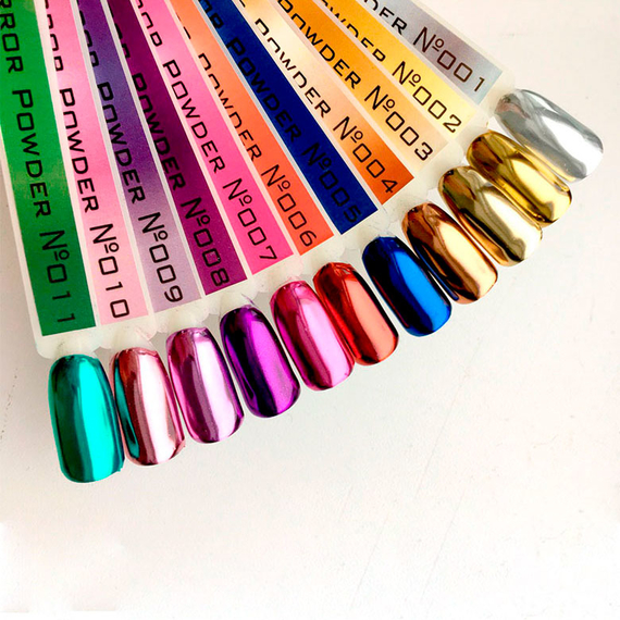 Komilfo Mirror Powder №008 фиолетовый, 0,5 г, изображение 2