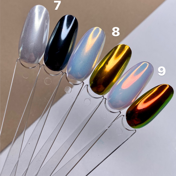 Втирка DARK №09 червоний перелив, 0,5 г, Колір: Червоний, зображення 2