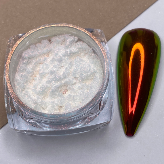 Втирка DARK №09 червоний перелив, 0,5 г, Колір: Червоний