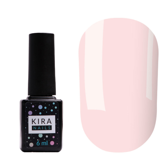 База Kira Nails French Base №001 молочно-розовый, 6 мл, Цвет: Розовый, Обьем: 6 мл