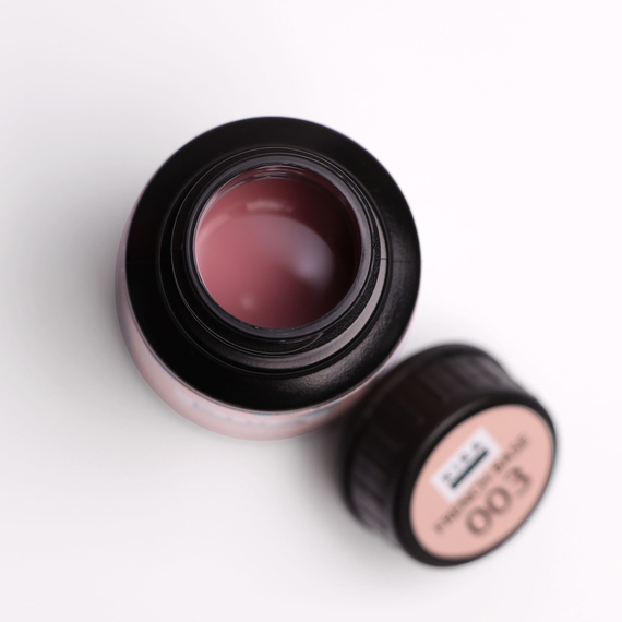 База Kira Nails French Base №003 бежево-розовый, 30 мл, Цвет: Розовый, изображение 3