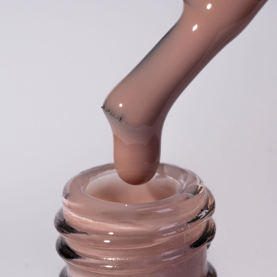 База Kira Nails French Base №008 теплый коричневый, 6 мл, Цвет: Коричневый, изображение 4