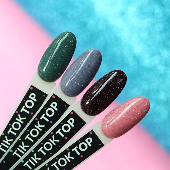 Top reflective Kira Nails Tik Tok No Wipe Top Coat, 6 ml, 3 image