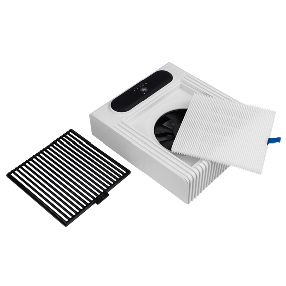 Витяжка для манікюру BUCOS cyclone V1 з фільтром HEPA, біла, 100W, зображення 2