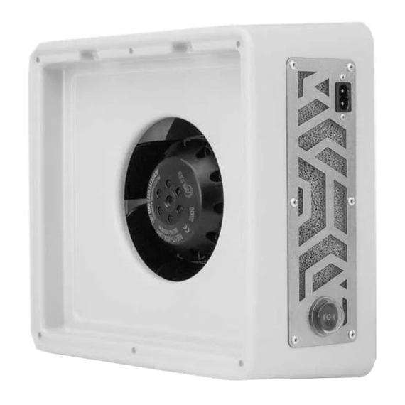 Витяжка ULKA X2F Premium з HEPA фільтром, біла настільна, 90 Вт, зображення 3