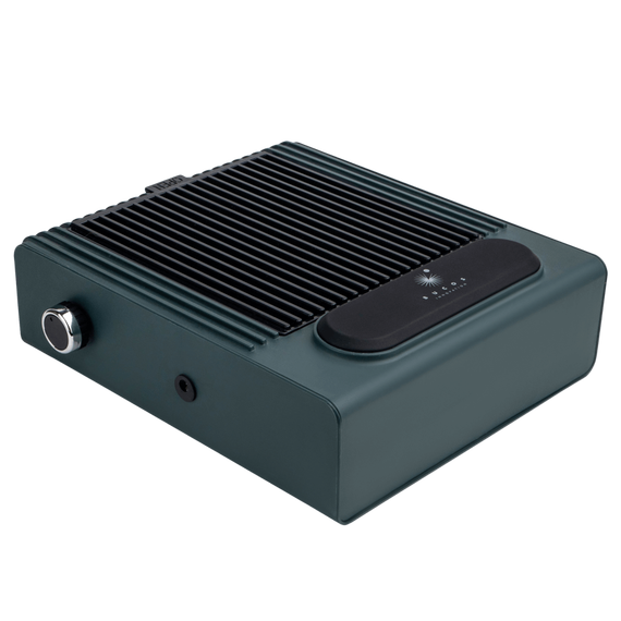 Витяжка для манікюру BUCOS cyclone V1 з фільтром HEPA, зелена, 100W