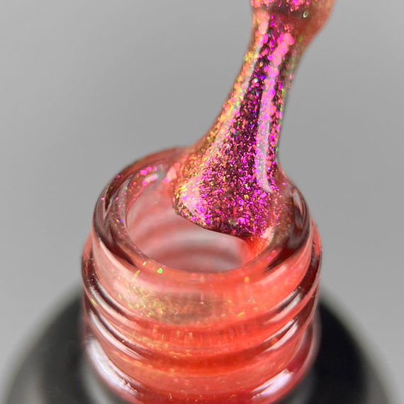 Nail gel polish ART Rainbow Splash No. RS003, raspberry, 6 ml, Color: Pink, 2 image