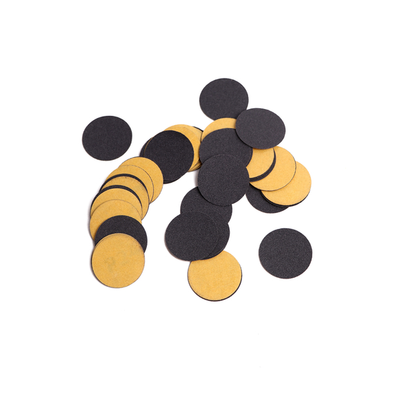 Replacement files for Komilfo pedicure disc 20 mm, 240 grit, 50 pcs