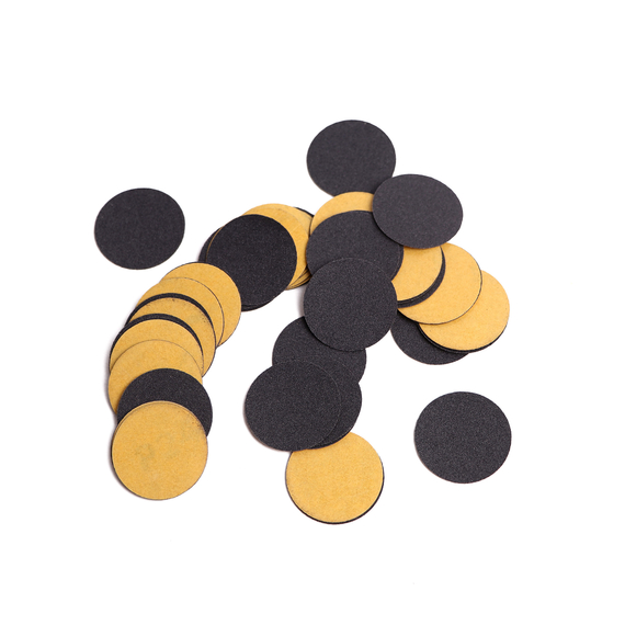 Replacement files for Komilfo pedicure disc 25 mm, 240 grit, 50 pcs