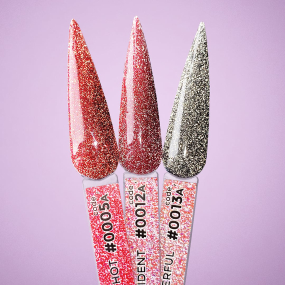 База цветная DNKA Cover base №013А Сheerful черная светоотражающая, 12 мл, Цвет: Черный, изображение 2