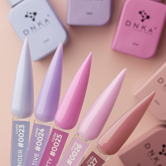 База кольорова DNKA Cover base №026 Sweet світло-рожева, 12 мл, Колір: Рожевий, зображення 2