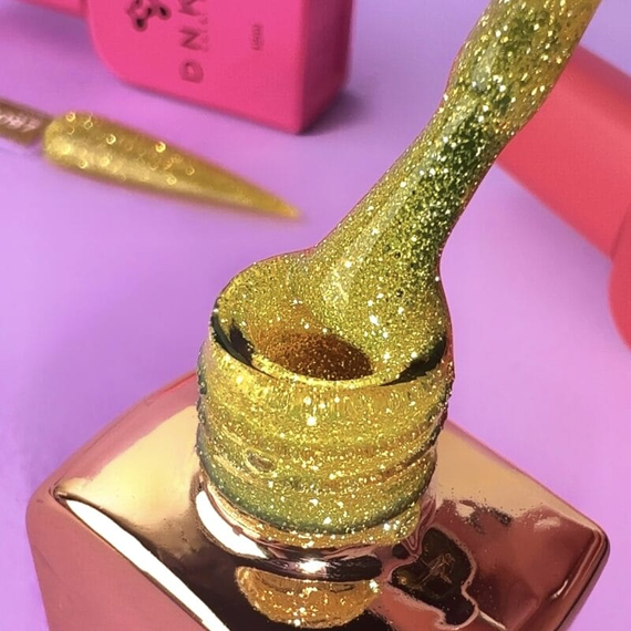 Color base DNKA Cover base No. 087 Proud reflective yellow, 12 ml, Color: Yellow, 2 image