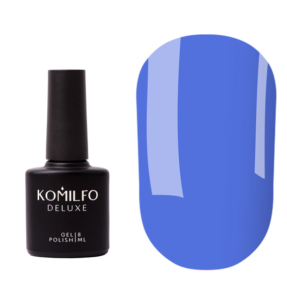 База для нігтів Komilfo Color Base Cornflower, волошкова, 8 мл