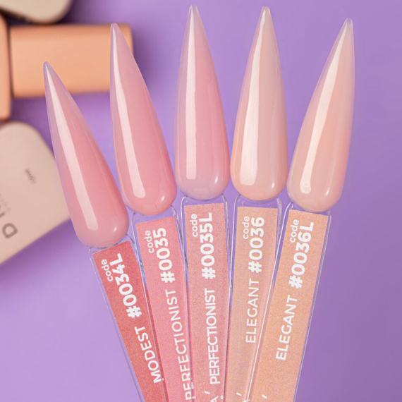 База кольорова DNKA Cover base №035L Perfectionist рожева, 12 мл, Колір: Рожевий, зображення 2