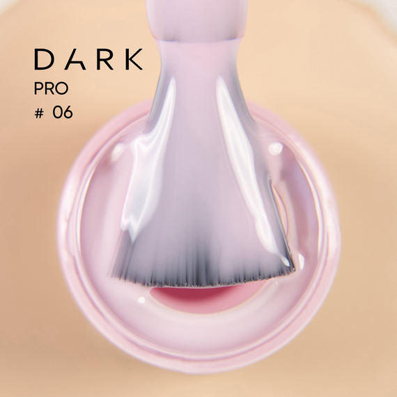 База для ногтей DARK PRO base №06, розовая, 15 мл, Обьем: 15 мл