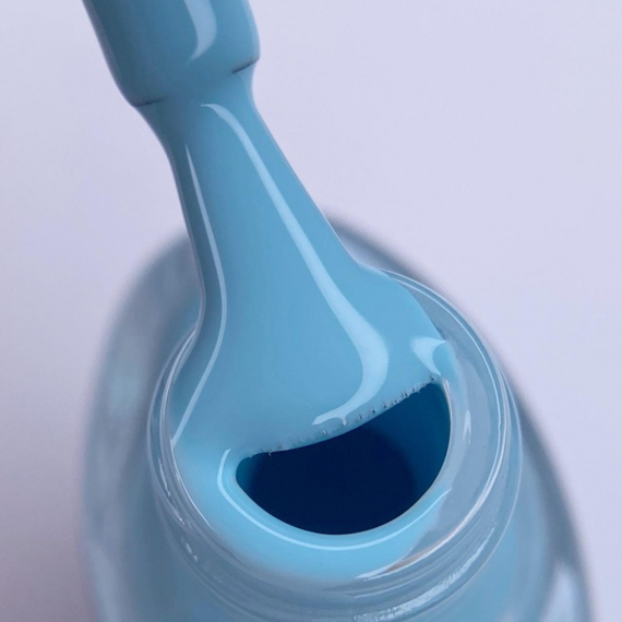 Лак для стемпинга DARK №13 небесный с липким слоем, 10 мл., Цвет: Голубой, изображение 2