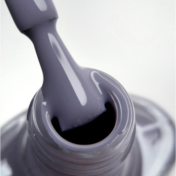 Лак для стемпинга DARK №33 серый с липким слоем 10 мл., Цвет: Серый, изображение 2